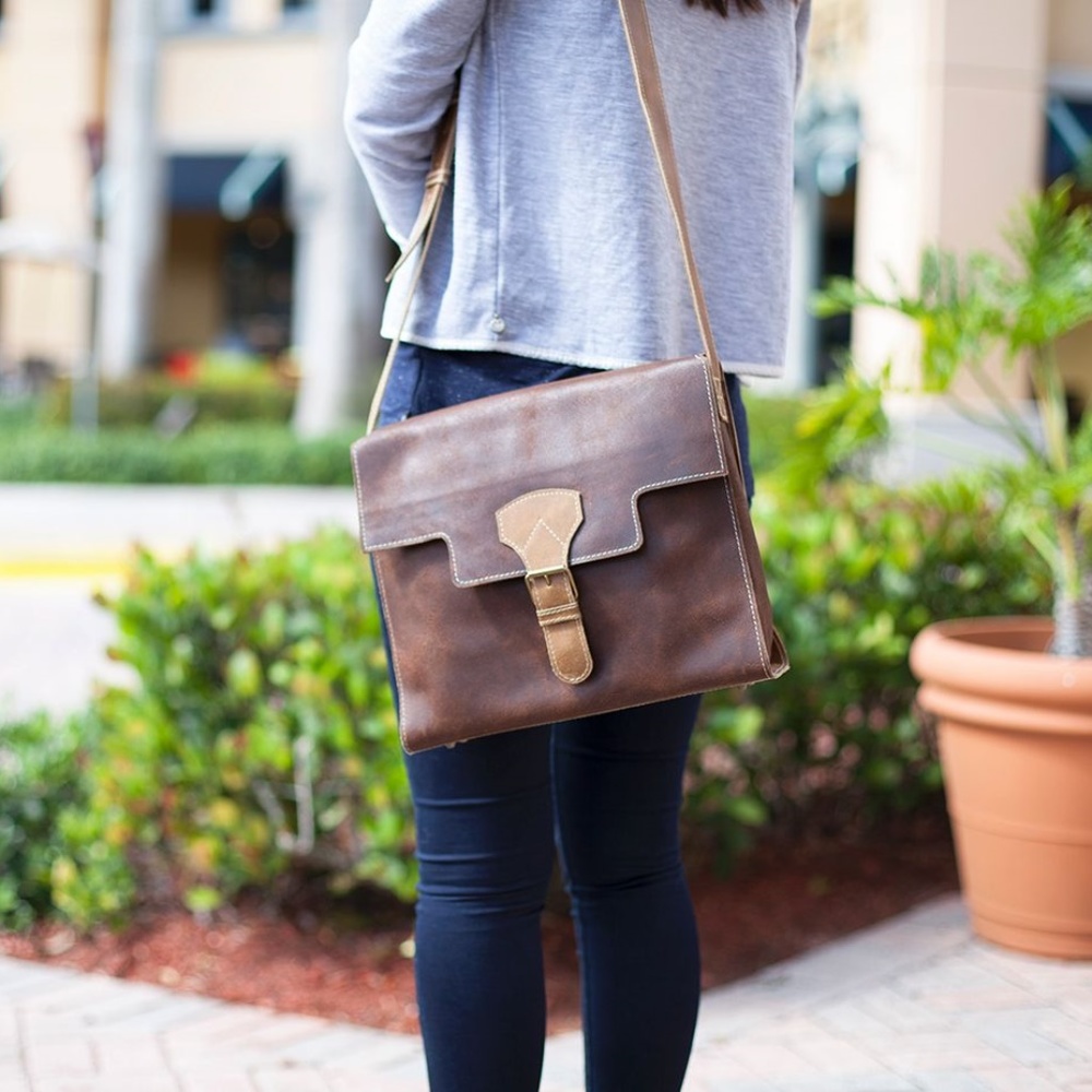 Women's leather bag